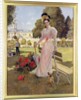 Portrait of Princess Z.N. Yusupova with her Two Sons at Arkhangelskoe, 1894 by Francois Flameng