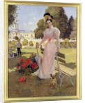 Portrait of Princess Z.N. Yusupova with her Two Sons at Arkhangelskoe, 1894 by Francois Flameng