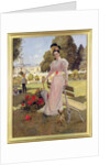 Portrait of Princess Z.N. Yusupova with her Two Sons at Arkhangelskoe, 1894 by Francois Flameng