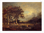 Landscape with Cows, 1870s by Jules Dupre