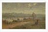 Landscape with a Flock of Sheep, 1872 by Charles Emile Jacque