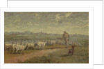 Landscape with a Flock of Sheep, 1872 by Charles Emile Jacque