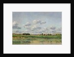 Banks of the Loing, late 1860s by Charles Francois Daubigny
