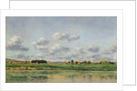 Banks of the Loing, late 1860s by Charles Francois Daubigny
