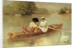 Boating on the Seine, 1875-76 by Ferdinand Heilbuth