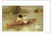 Boating on the Seine, 1875-76 by Ferdinand Heilbuth