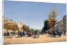 View of the Champs-Elysees from the Place de l'Etoile, 1878 by Edmond Georges Grandjean