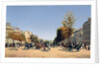 View of the Champs-Elysees from the Place de l'Etoile, 1878 by Edmond Georges Grandjean