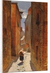 Street in the Old Town, 1873 by Alphonse Marie de Neuville