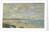 Beach at Trouville, 1893 by Eugene Louis Boudin