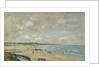 Beach at Trouville, 1893 by Eugene Louis Boudin