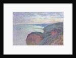 Cliffs near Dieppe, 1897 by Claude Monet