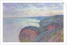 Cliffs near Dieppe, 1897 by Claude Monet