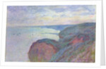 Cliffs near Dieppe, 1897 by Claude Monet