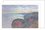 Cliffs near Dieppe, 1897 by Claude Monet