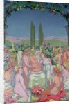 In the Presence of the Gods, Jupiter Grants Immortality to Psyche and Celebrates her Marriage with Cupid, 1908 by Maurice Denis