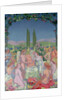 In the Presence of the Gods, Jupiter Grants Immortality to Psyche and Celebrates her Marriage with Cupid, 1908 by Maurice Denis