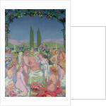 In the Presence of the Gods, Jupiter Grants Immortality to Psyche and Celebrates her Marriage with Cupid, 1908 by Maurice Denis