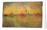 View of Venice from the Sea, 1896 by Charles Cottet