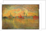 View of Venice from the Sea, 1896 by Charles Cottet