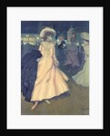 The Exit at the Moulin Rouge, 1901-2 by Antoine Guillaume Minartz
