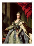 Portrait de Catherine II, vers 1770 by Fedor Stepanovich Rokotov