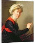 Self portrait, 1800 by Elisabeth Louise Vigee-Lebrun