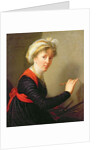 Self portrait, 1800 by Elisabeth Louise Vigee-Lebrun