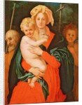 The Virgin and Child with St. Joseph and John the Baptist, 1521-27 by Jacopo Pontormo