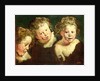 Three Childrens Heads, c.1618 by Jacob Jordaens