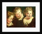Three Childrens Heads, c.1618 by Jacob Jordaens