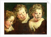 Three Childrens Heads, c.1618 by Jacob Jordaens