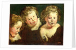 Three Childrens Heads, c.1618 by Jacob Jordaens
