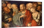 Christ and the Woman taken in Adultery by Lucas the Younger Cranach