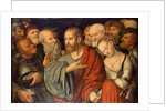 Christ and the Woman taken in Adultery by Lucas the Younger Cranach