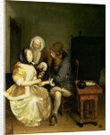 The Glass of Lemonade by Gerard ter Borch or Terborch