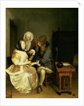 The Glass of Lemonade by Gerard ter Borch or Terborch