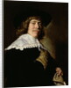 Portrait of a Young Man with a Glove, c.1640 by Frans Hals