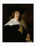Portrait of a Young Man with a Glove, c.1640 by Frans Hals