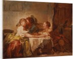 The Prize of a Kiss, 1760 by Jean-Honore Fragonard