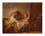 The Prize of a Kiss, 1760 by Jean-Honore Fragonard