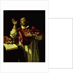 St. Carlo Borromeo, c.1610 by Orazio Borgianni