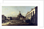 The Neuer Marktplatz in Dresden, 1747 by Bernardo Bellotto