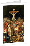 Calvary, central panel of a triptych by Maerten van Heemskerck