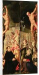 Calvary, side panels from triptych by Maerten van Heemskerck