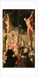 Calvary, side panels from triptych by Maerten van Heemskerck