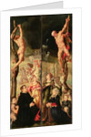 Calvary, side panels from triptych by Maerten van Heemskerck