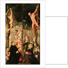 Calvary, side panels from triptych by Maerten van Heemskerck