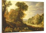 A Mountain Landscape, 1626 by Paul Brill or Bril