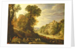 A Mountain Landscape, 1626 by Paul Brill or Bril